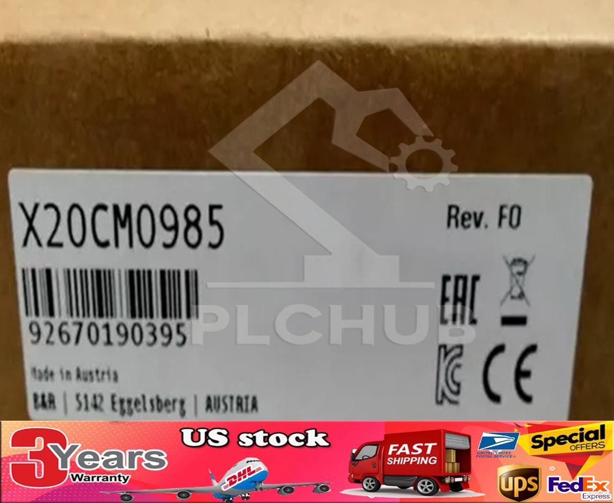 NEW B&R X20CM0985 PLC Module X20 CM 0985
