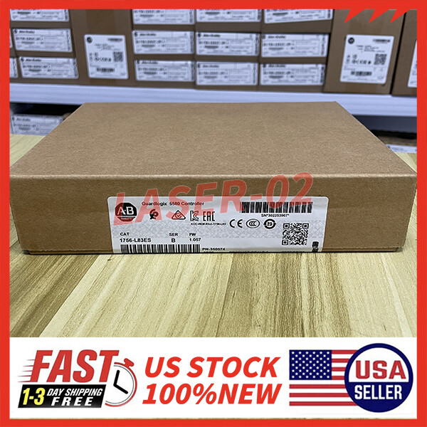 1756-L83ES / B Allen-Bradley GuardLogix 5580 Controller New Factory Sealed 2023