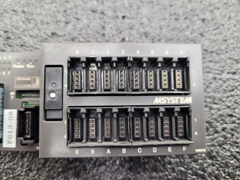 MSystem HV1HL1A-XXXX-R 24VDC 16-Channel I/O Module DIN Rail Working Pull