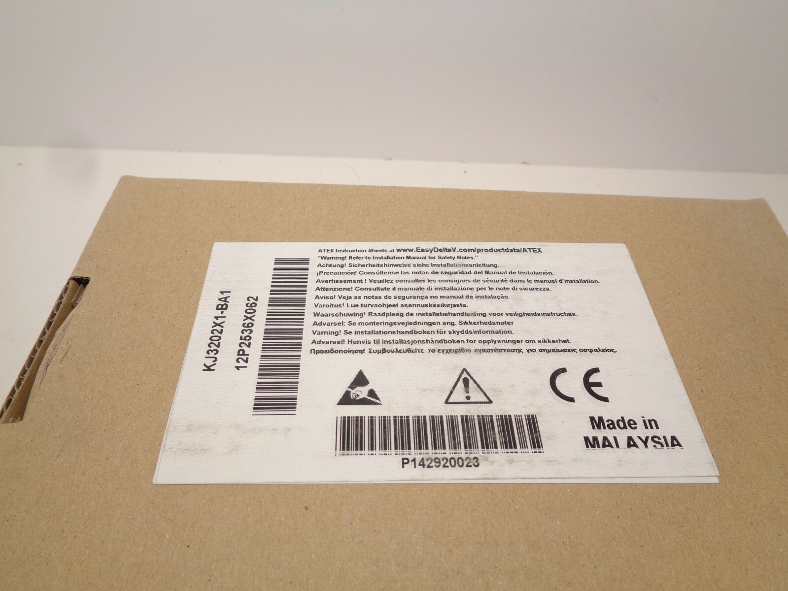 Emerson DeltaV VE4002S1T2B1 Discrete Output Card, 8 Ch, KJ3202X1-BA1 Mfg 2014.