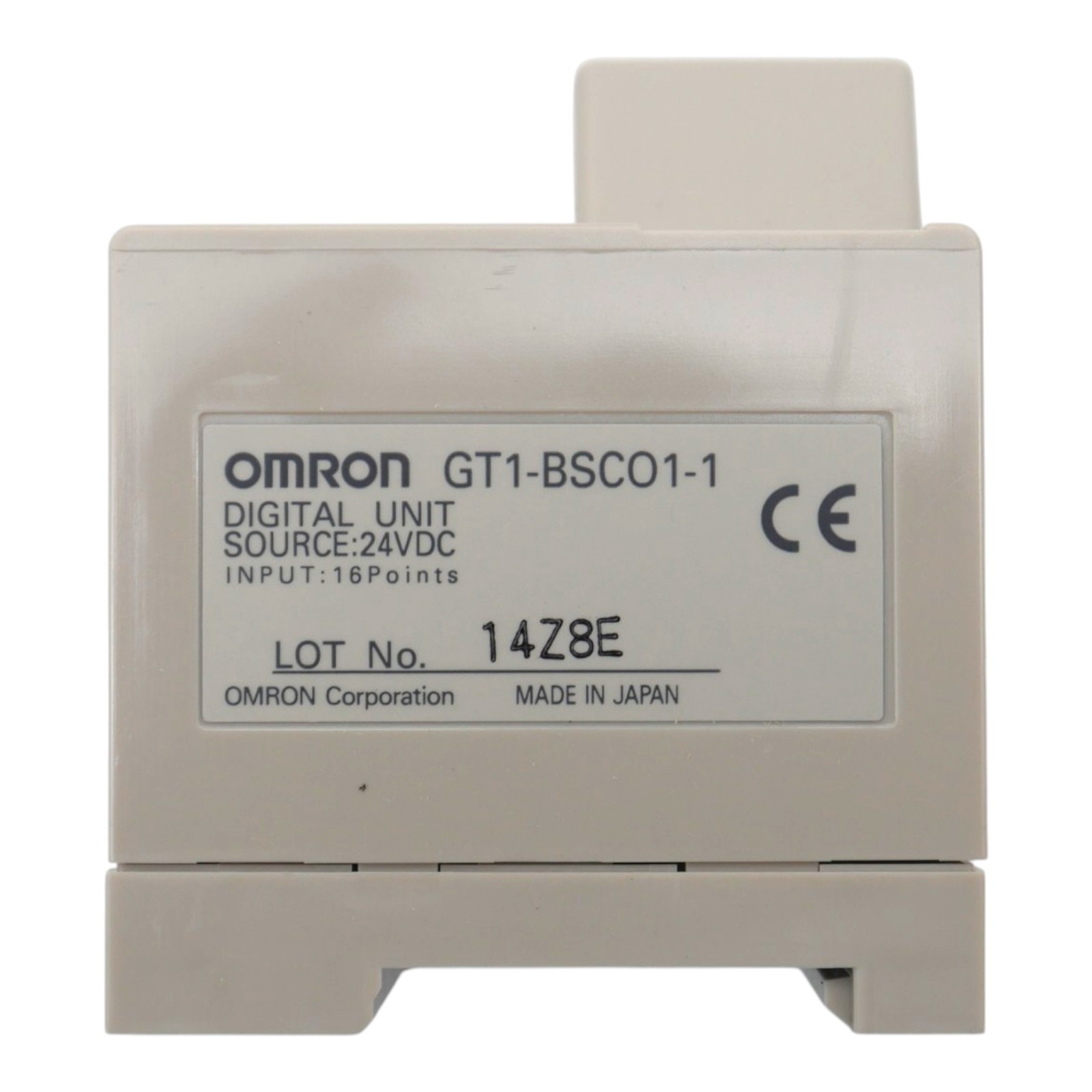 Omron GT1-ID16-1 24 VDC Input 16 Point Digital Unit – Unused / Original Packaging –