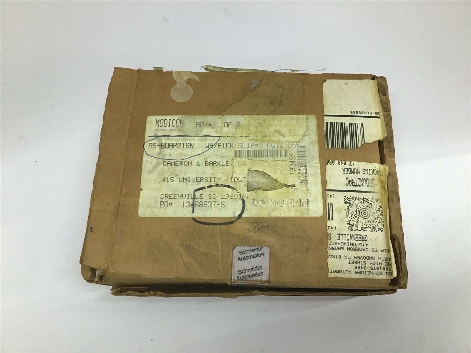 Schneider Automation Inc DAP 216N/AS-BDAP-216N TSX Compact Output Module