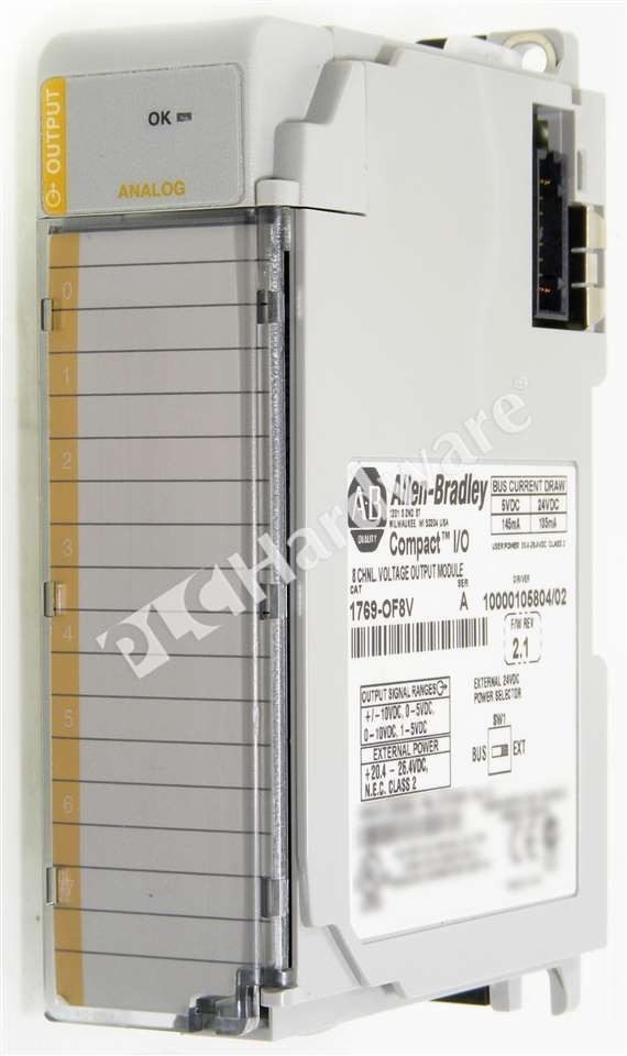 Allen Bradley 1769-OF8V /A CompactLogix 8-Channel Analog Voltage Output Module