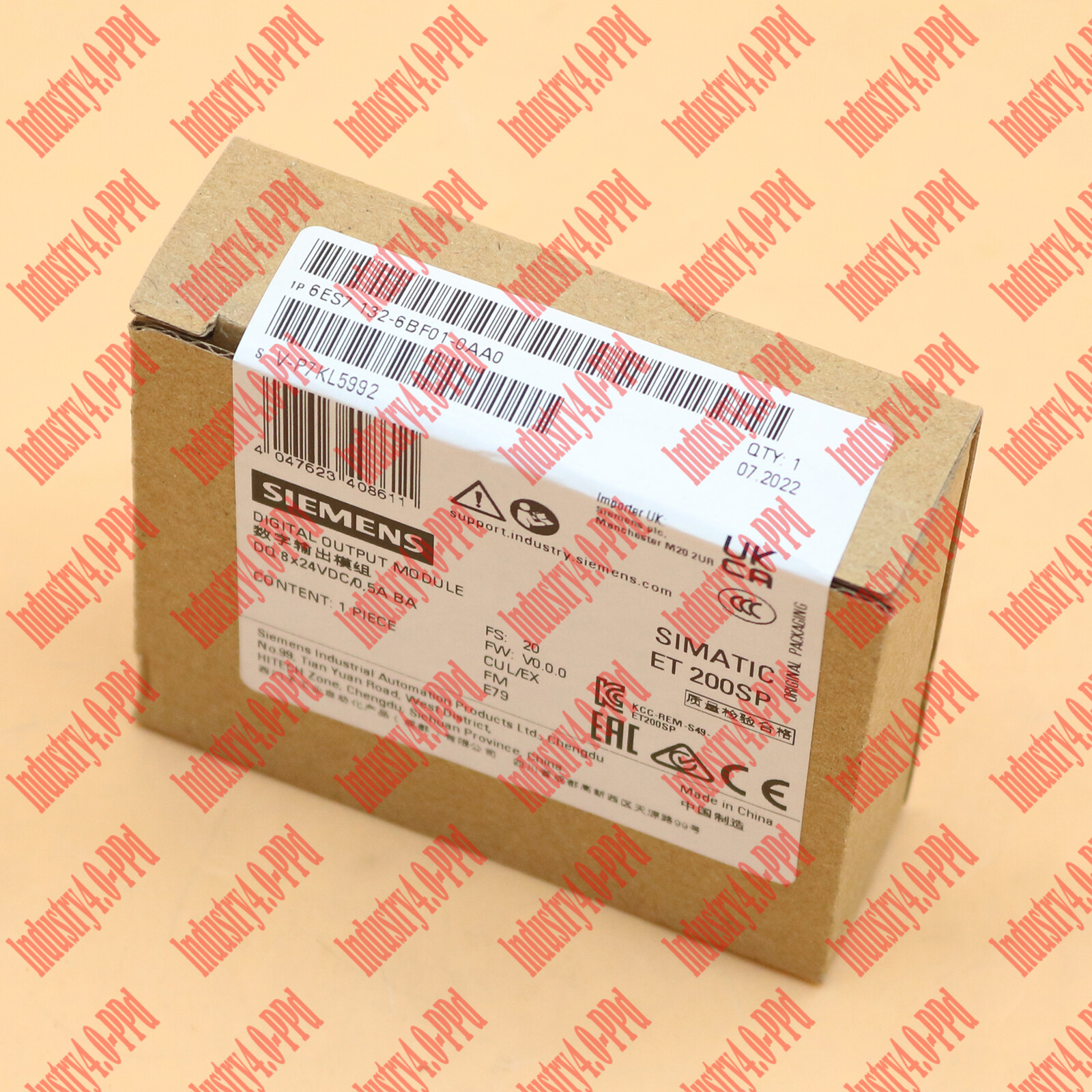 1PC New Siemens 6ES7 132-6BF01-0AA0 ET 200SP Digital output module FAST SHIP