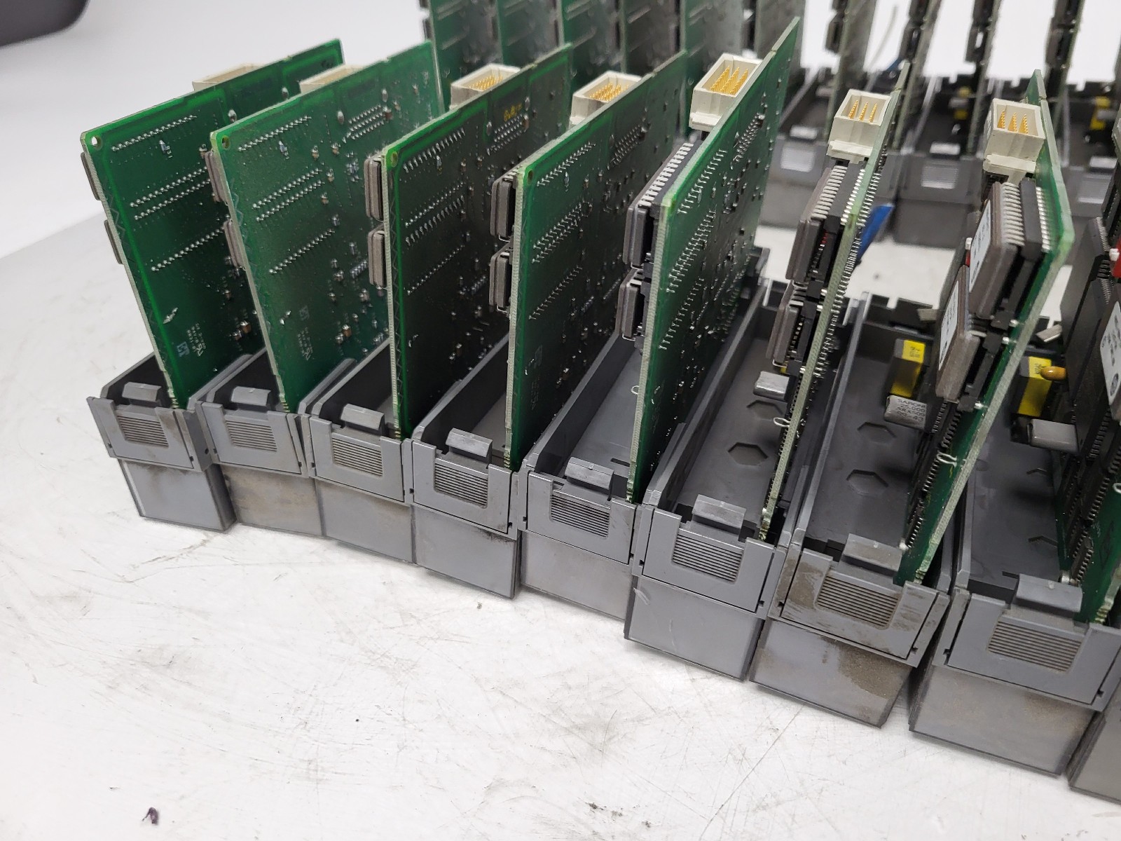 Lot of 27 Allen Bradley SLC 500 Remote I/O Modules – 4-CH. Scanner (1746-SN)