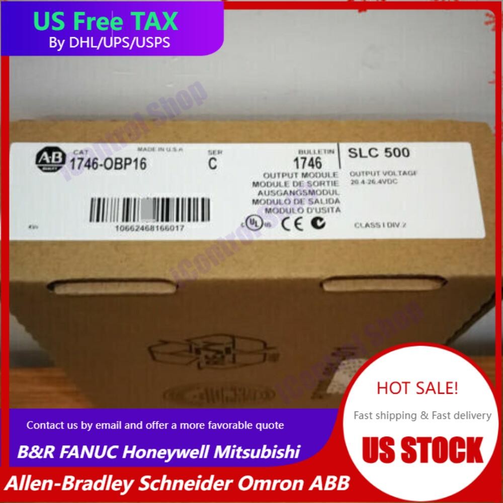 1746-OBP16 AB SLC 500 Output Module New 1PCS Fast Shipping 17460BP16 US Free Tax