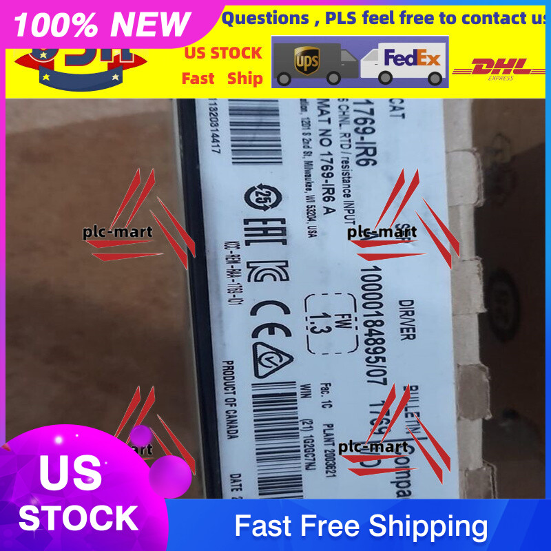 1769-IR6 1769-1R6 FW 1.3 Input Module RTD 6 Pt
