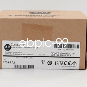 1769-PA2 CompactLogix AC Power Supply 85-265VAC 2A@5VDC 1A@24VDC New Free Ship
