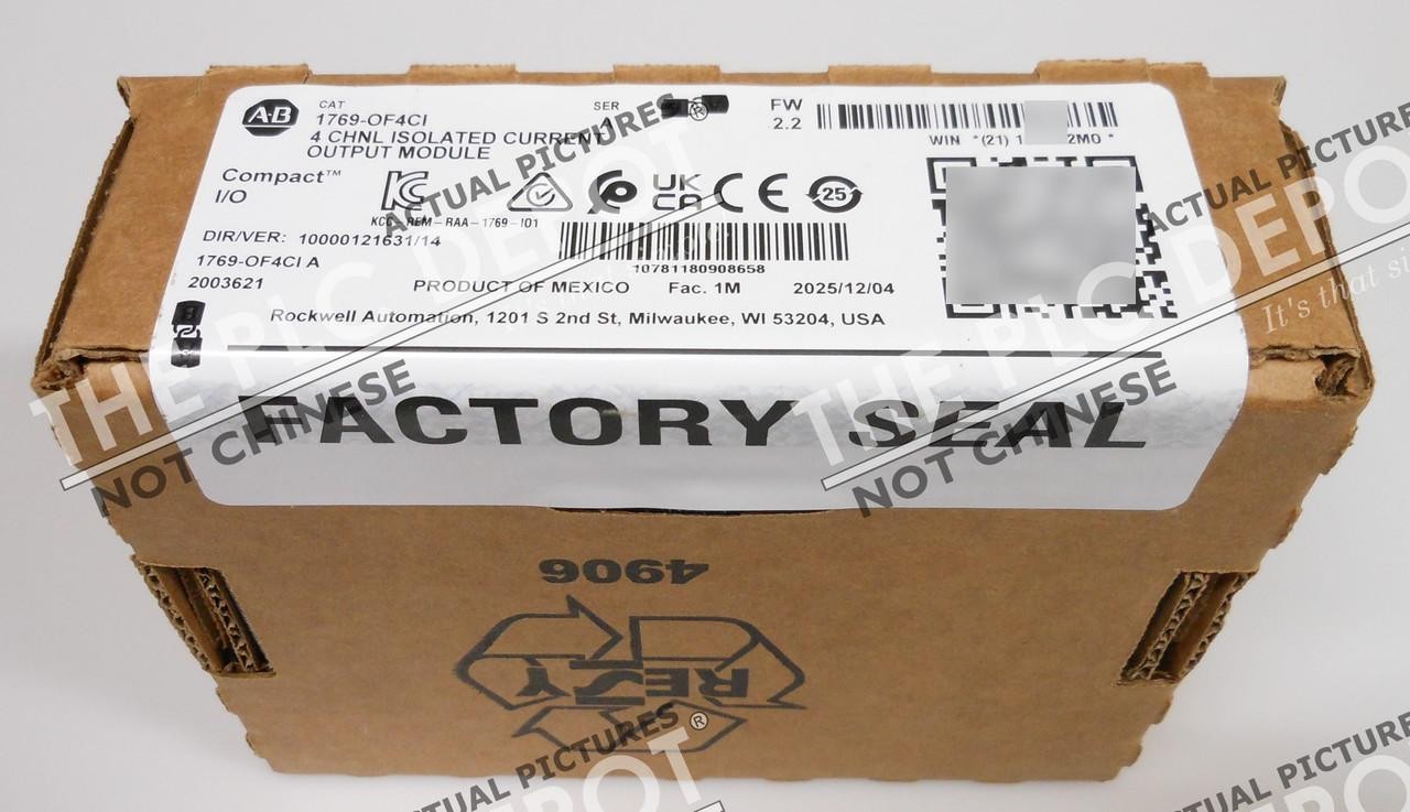 2025 SEALED Allen Bradley 1769-OF4CI 0F4C1 “REAL US SELLER” NOT CHINA #QTY