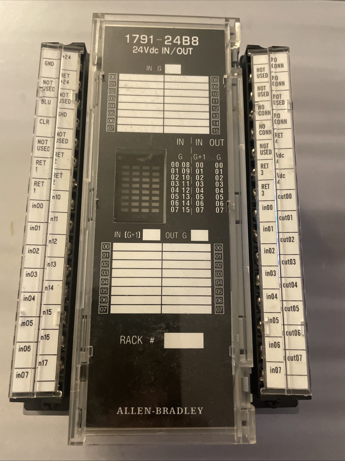 Allen-Bradley 1791-24B8 Series B 24VDC Block I/O Module