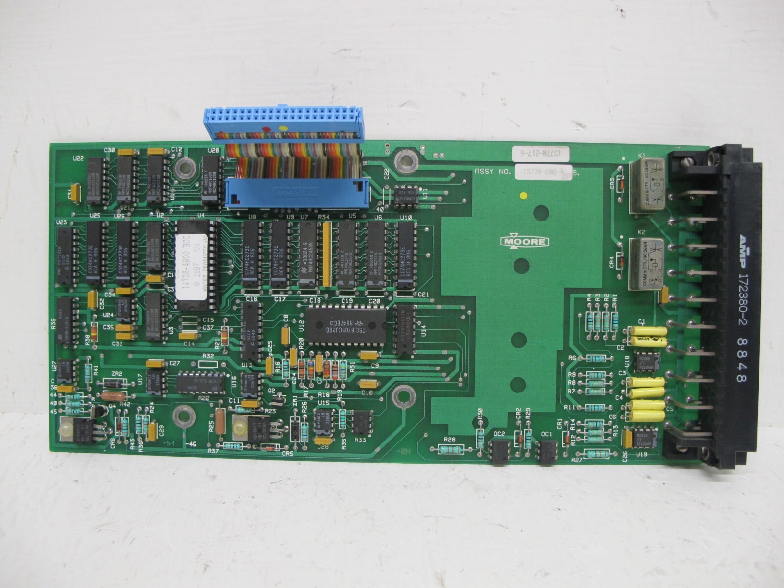 Moore Loop Controller 15770-202 Digital Single Loop 15770-217 Board PCB 16105-36