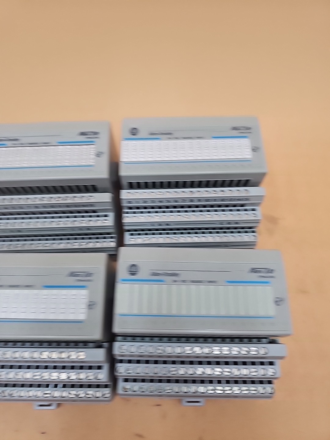 LOT OF 4 Allen Bradley 1794-IV16 Series A Flex I/O Input Modules 1794-TB3