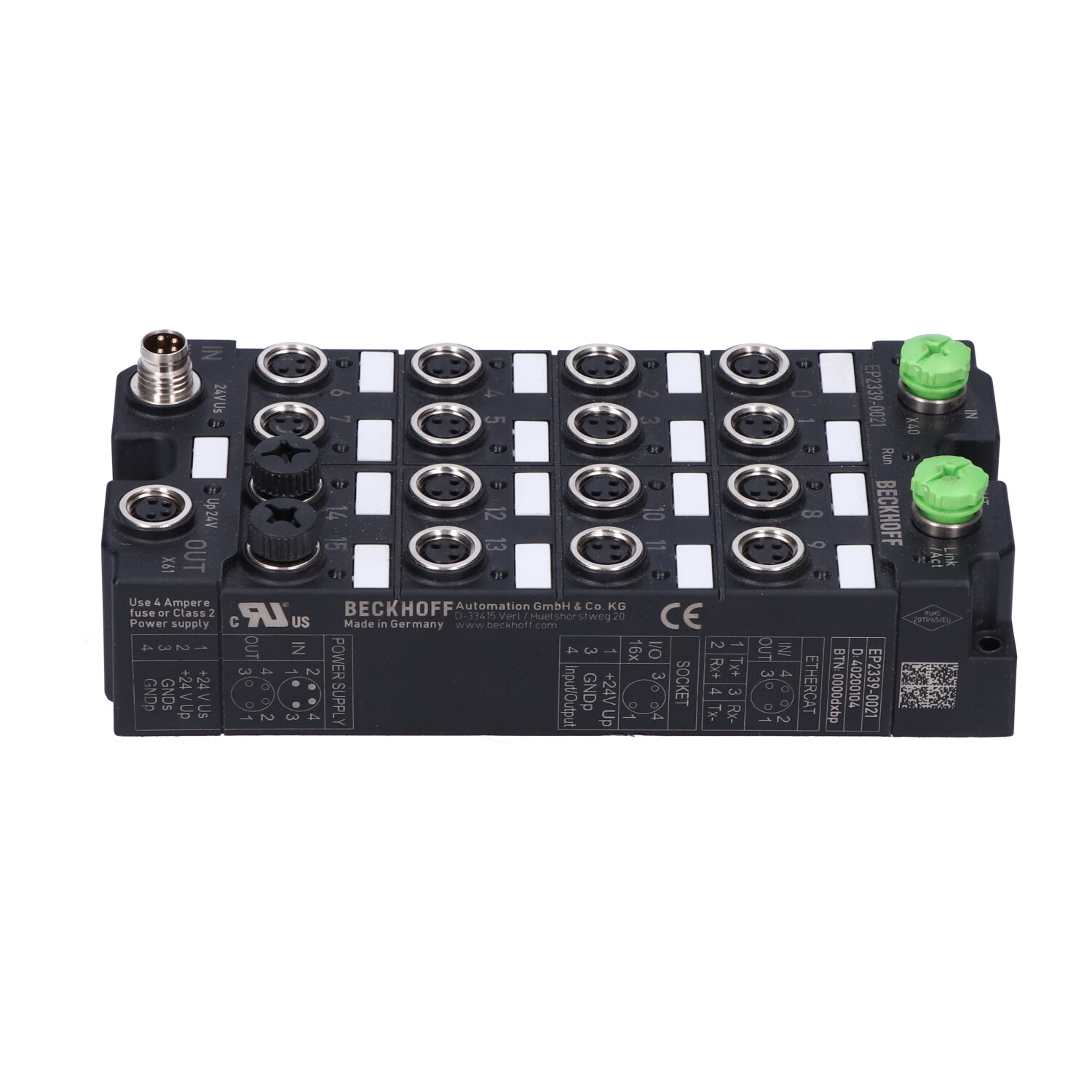 Beckhoff EP2339-0021 New NMP