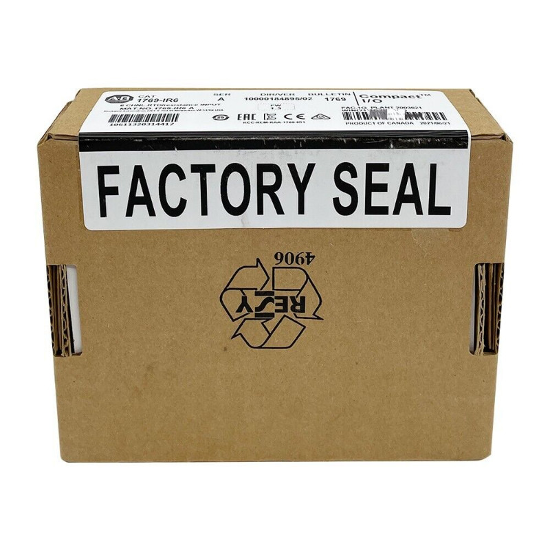 New AB Factory Sealed 1769-IR6 SER A CompactLogix Input Module RTD 1769IR6