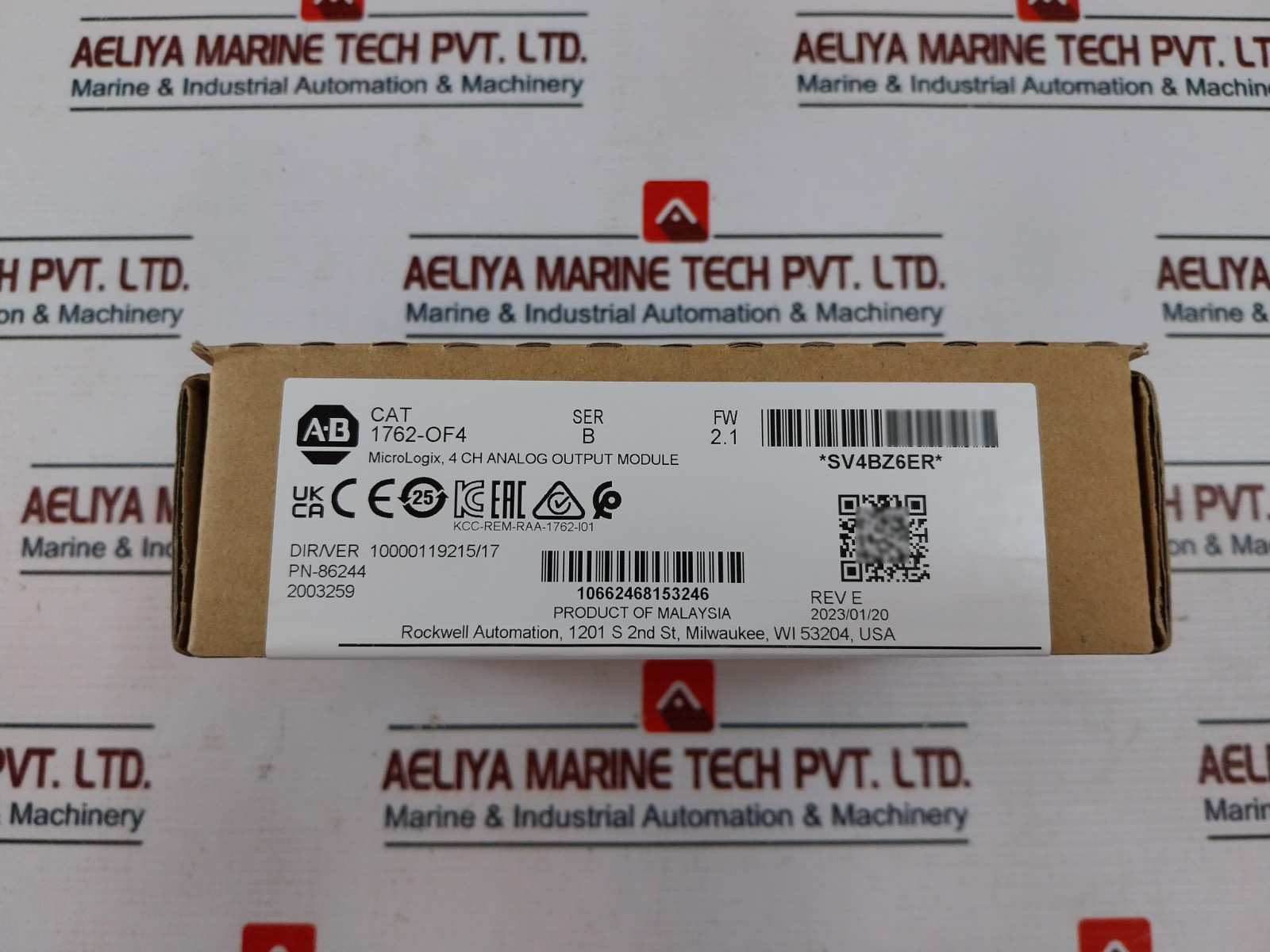 Sealed Pack Allen-Bradley 1762-OF4 Micro Logix Analog Output Module SER.B