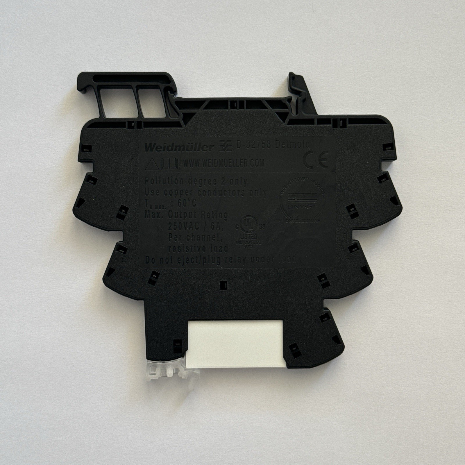🧰 2 PCS • Weidmuller 1122880000 • TRZ 24VDC 1CO Original Power Relay Module