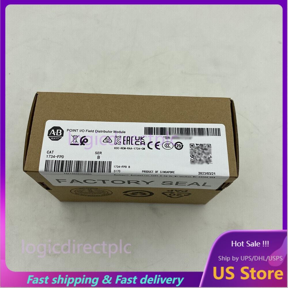 New AB 1734-FPD 1734FPD I/O Module Factory Sealed AB Allen-Bradley US Free Tax