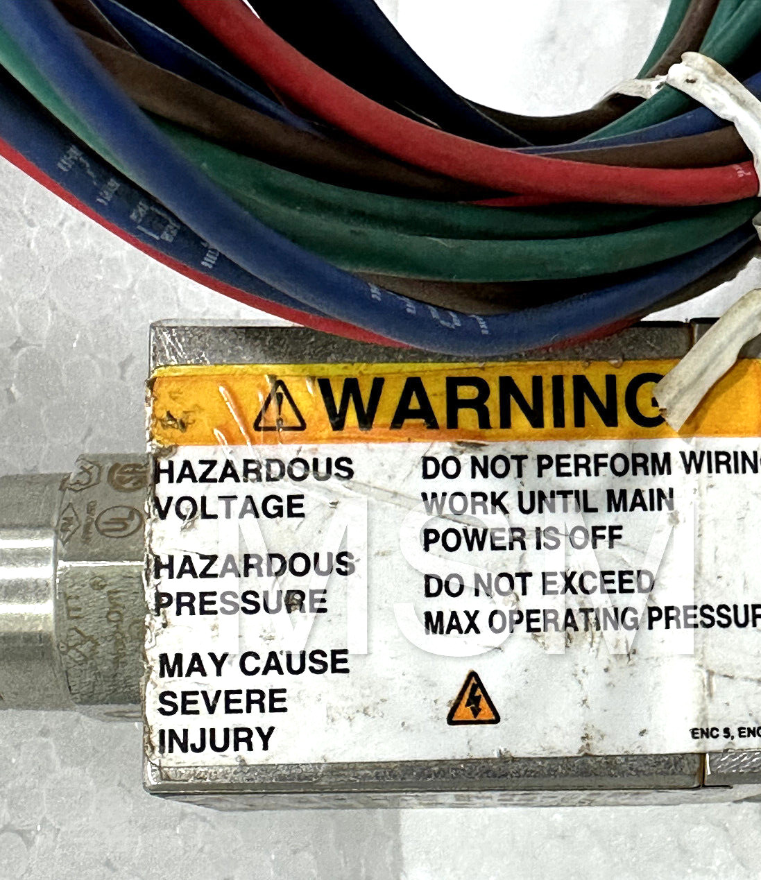 ITT Neo-Dyn Pressure Switch 130P41C6HNR 2 TO 12 PSIG