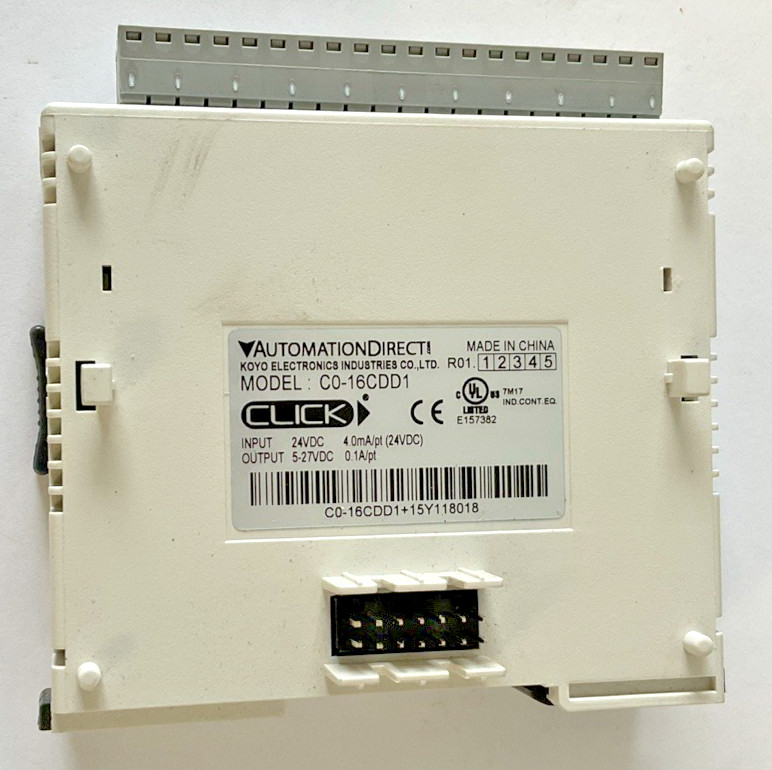 AUTOMATION DIRECT C0-16CDD1 INPUT MODULE 24VDC 4.0MA 0.1A