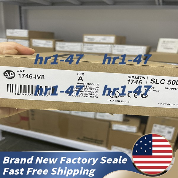 1746-IV8 Series A SLC 500 8-Point Input Module (AB): New Sealed + Free Shipping