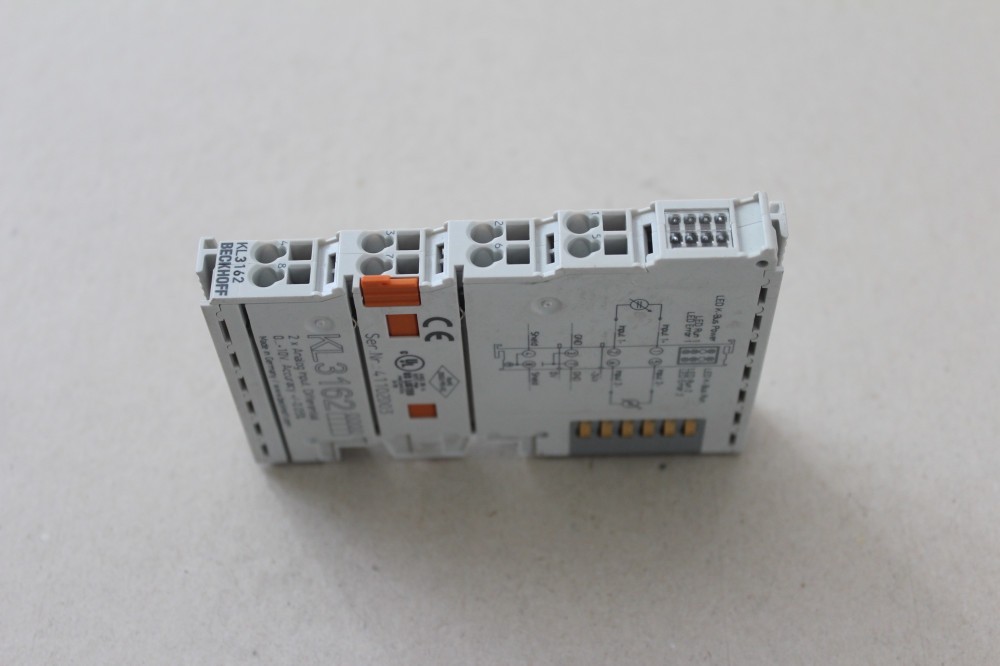 Beckhoff KL3162, Bus terminal, 2-channel analog input, voltage, 0…10 V