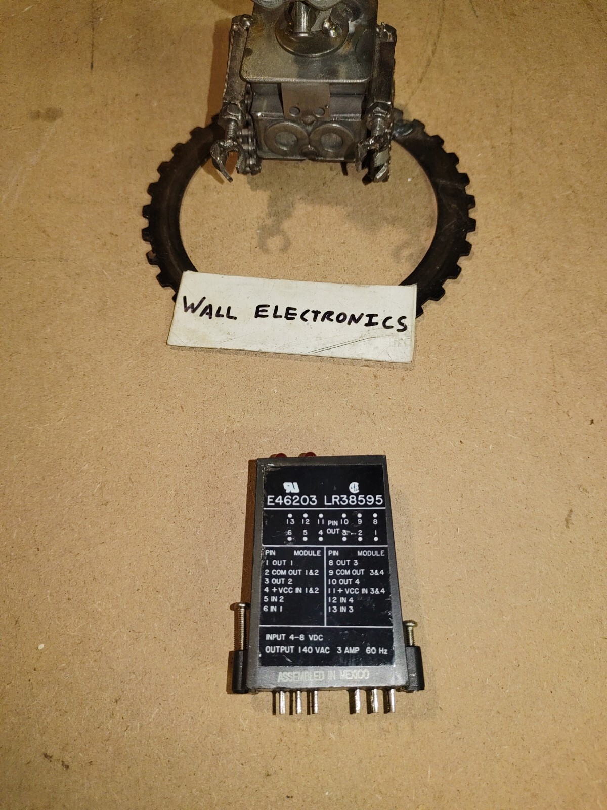 Gordos OAC5Q Relay Module E46203 =Used LOT OF 5=