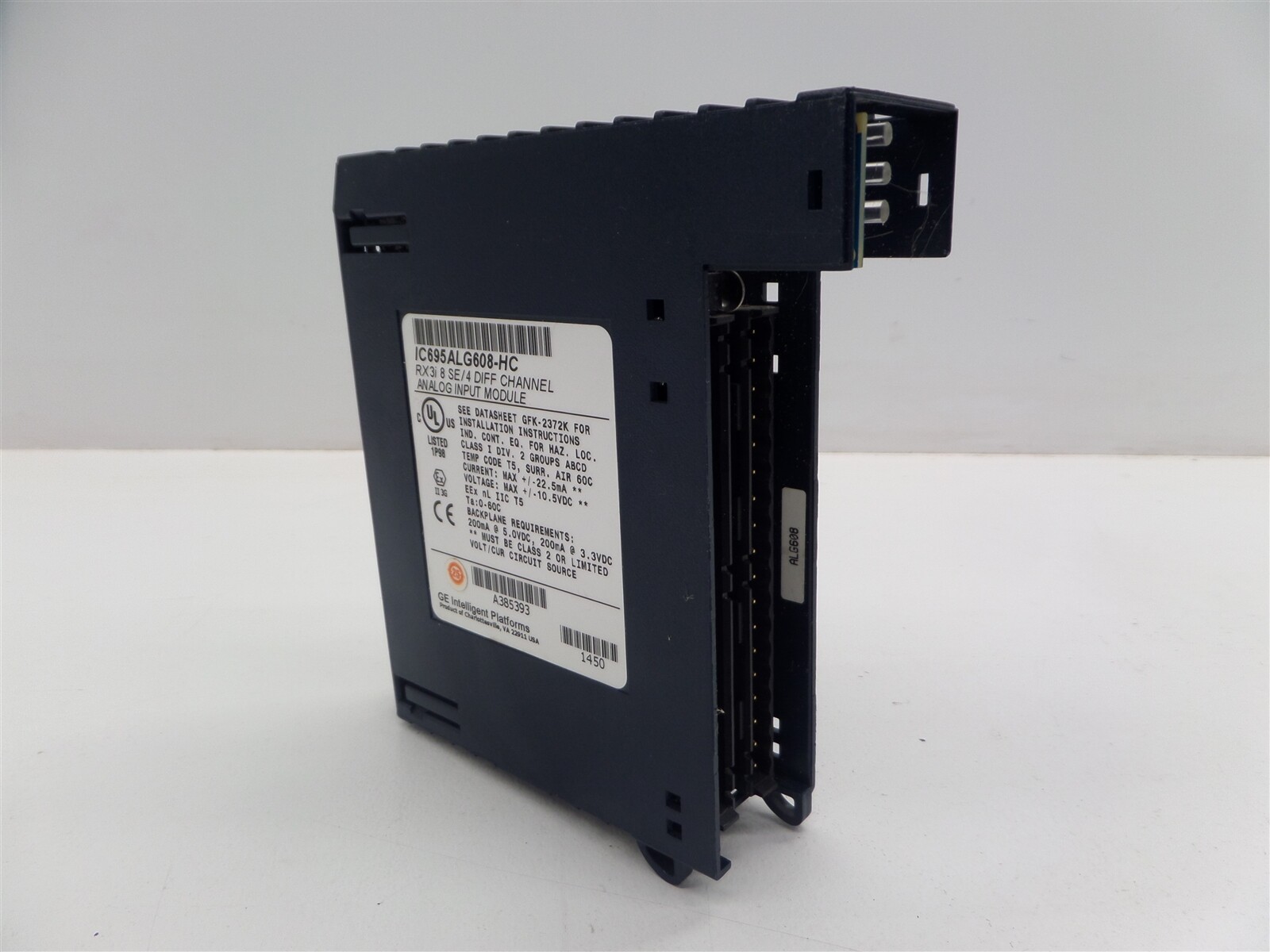 GE Fanuc IC695ALG608-HC RX3i 8 SE/4 Diff Channel Analog Input Module