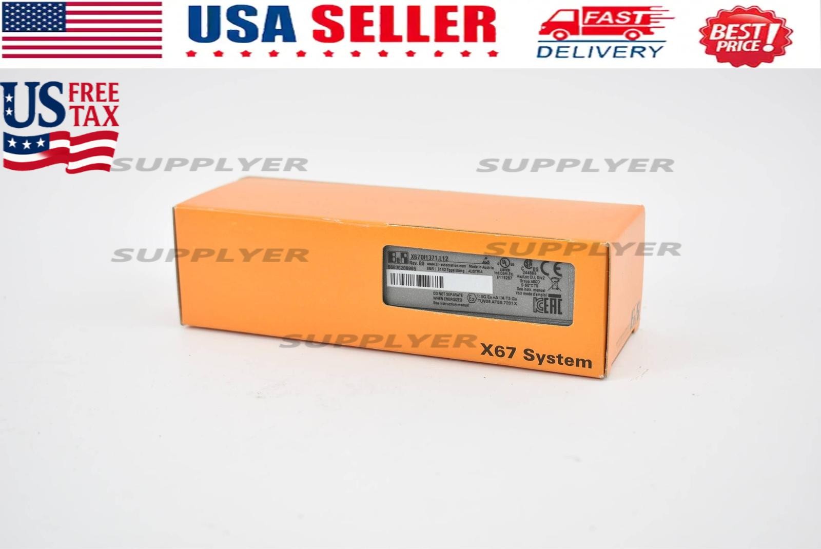 B&R Automation Digital Input Module X67 DI 1371.L12 (X67DI1371.L12) Rev. G0-