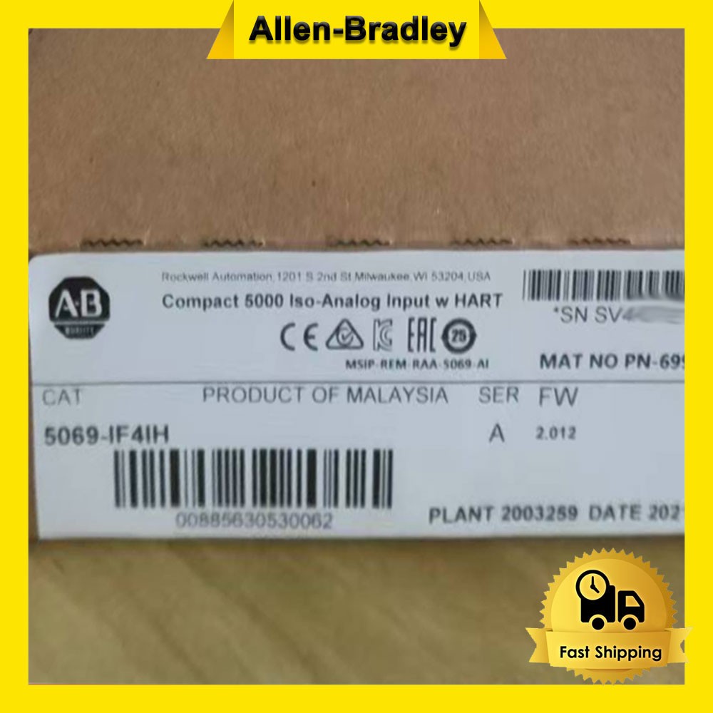 New Allen-Bradley 5069-IF4IH New in Box New Factory Sealed Free Shipping PLC US
