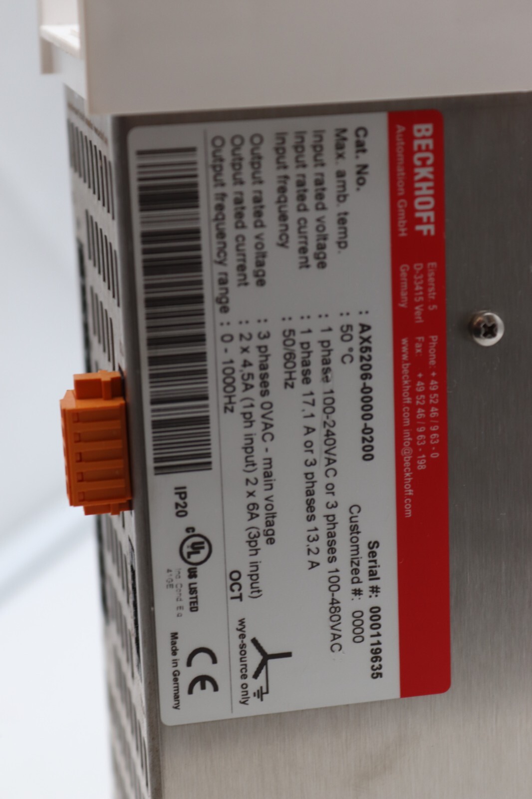 Beckhoff AX5206-0000-0200