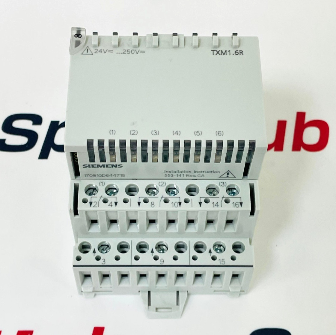 SIEMENS TXM1.6R Input Output Module 553-141