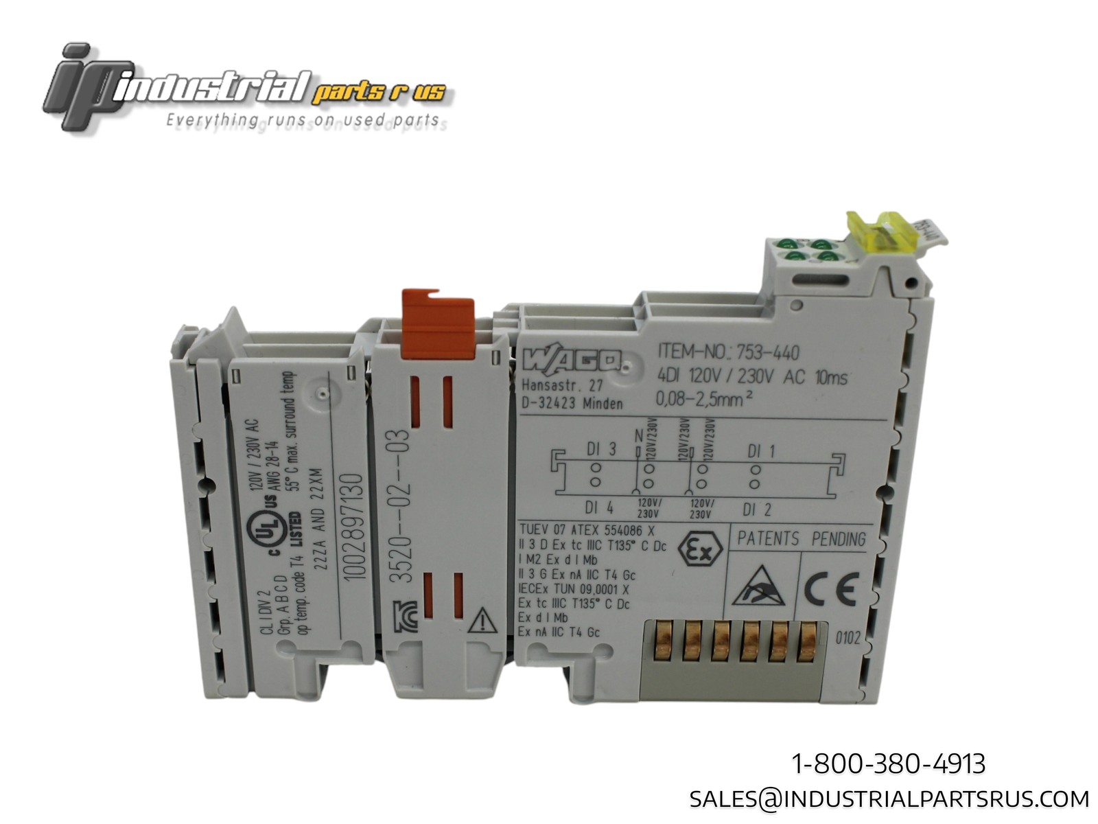 Wago 753-440 Digital Input Module 120V/230V AC