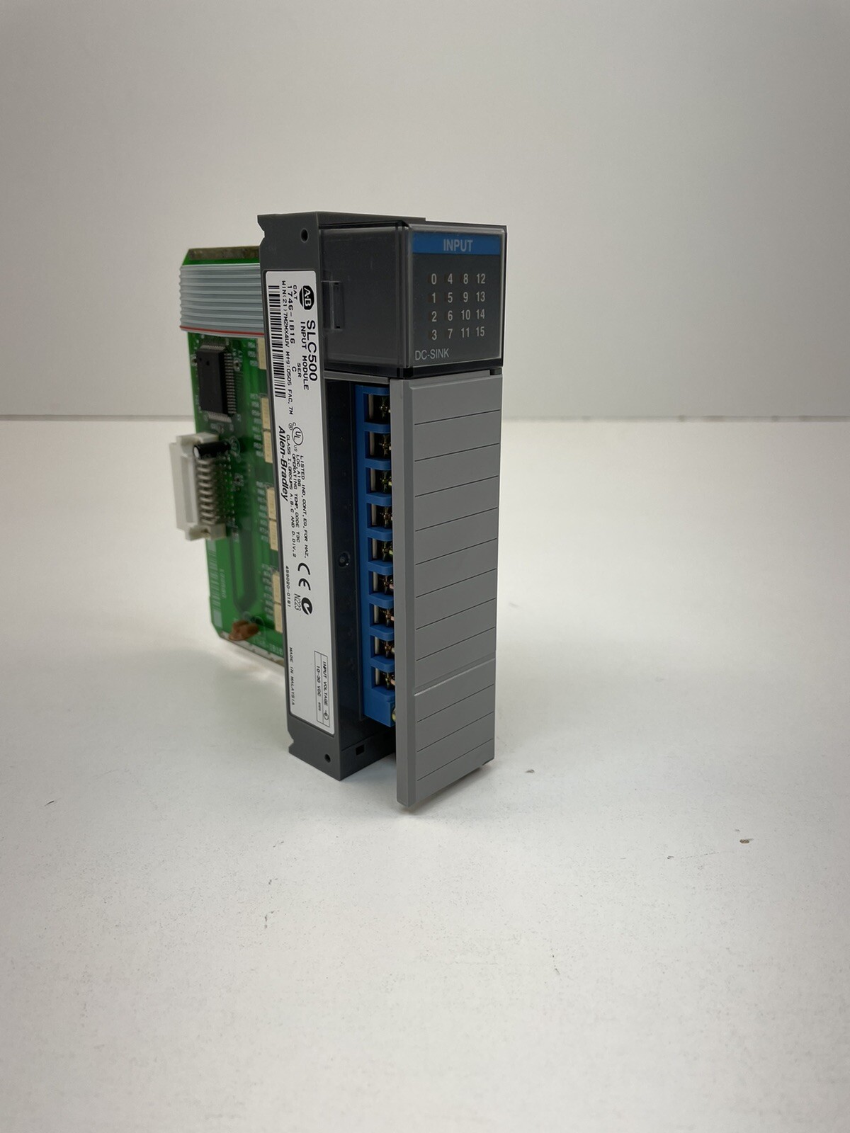 Allen Bradley 1746-IB16 SLC500 Input Module Ser. C