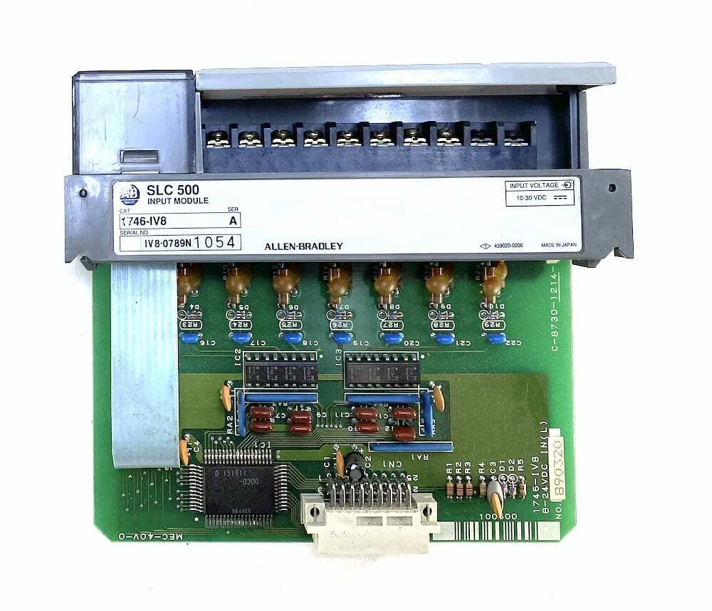 Allen Bradley 1746-IV8 SLC 500 Series A 10-30 Vdc Input Module