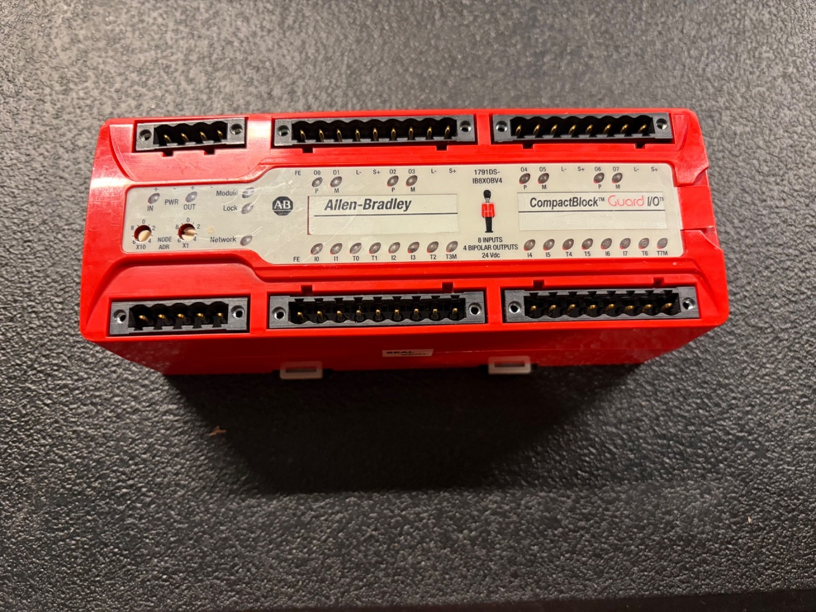 Allen Bradley 1791DS-IB8XOBV4 Devicenet Safety 8-input Module Ser A