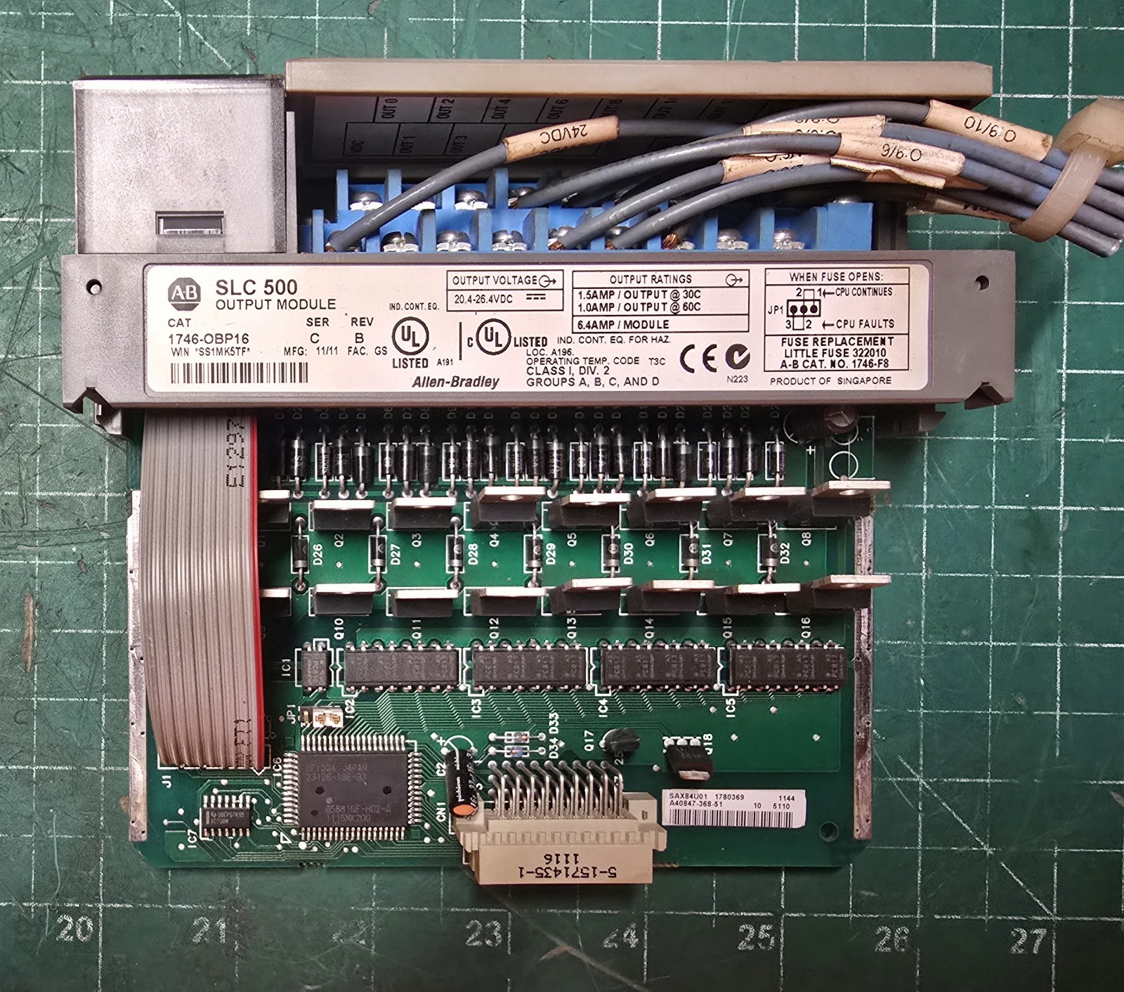 1746-OBP16 /C Allen Bradley SLC 500 DC Protected Output