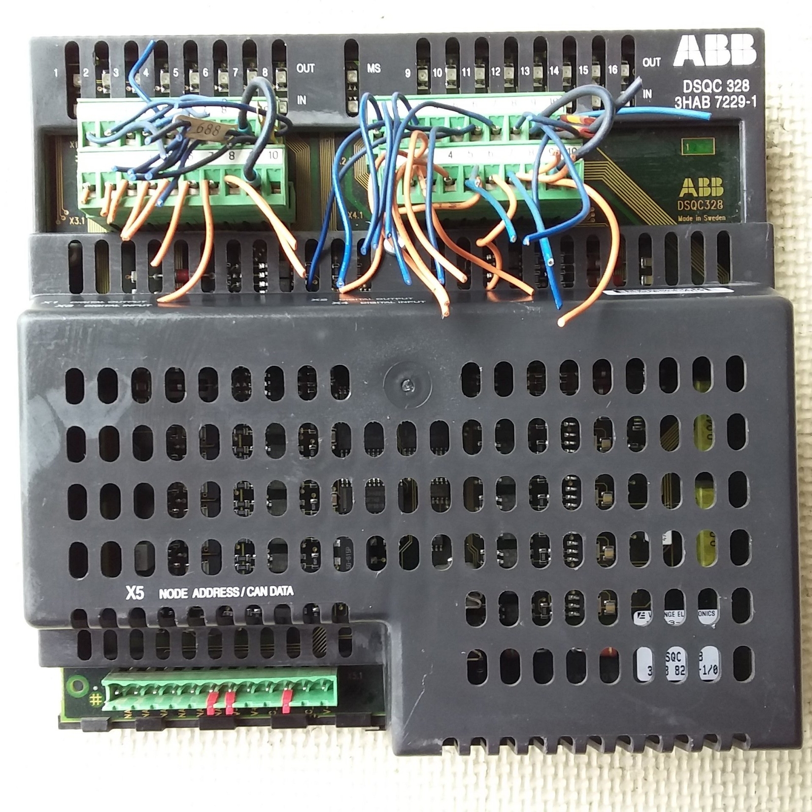 1HP USED FIG I/O MODULES DSQC 328 3HAB 7229-1 DHL SHIPPING