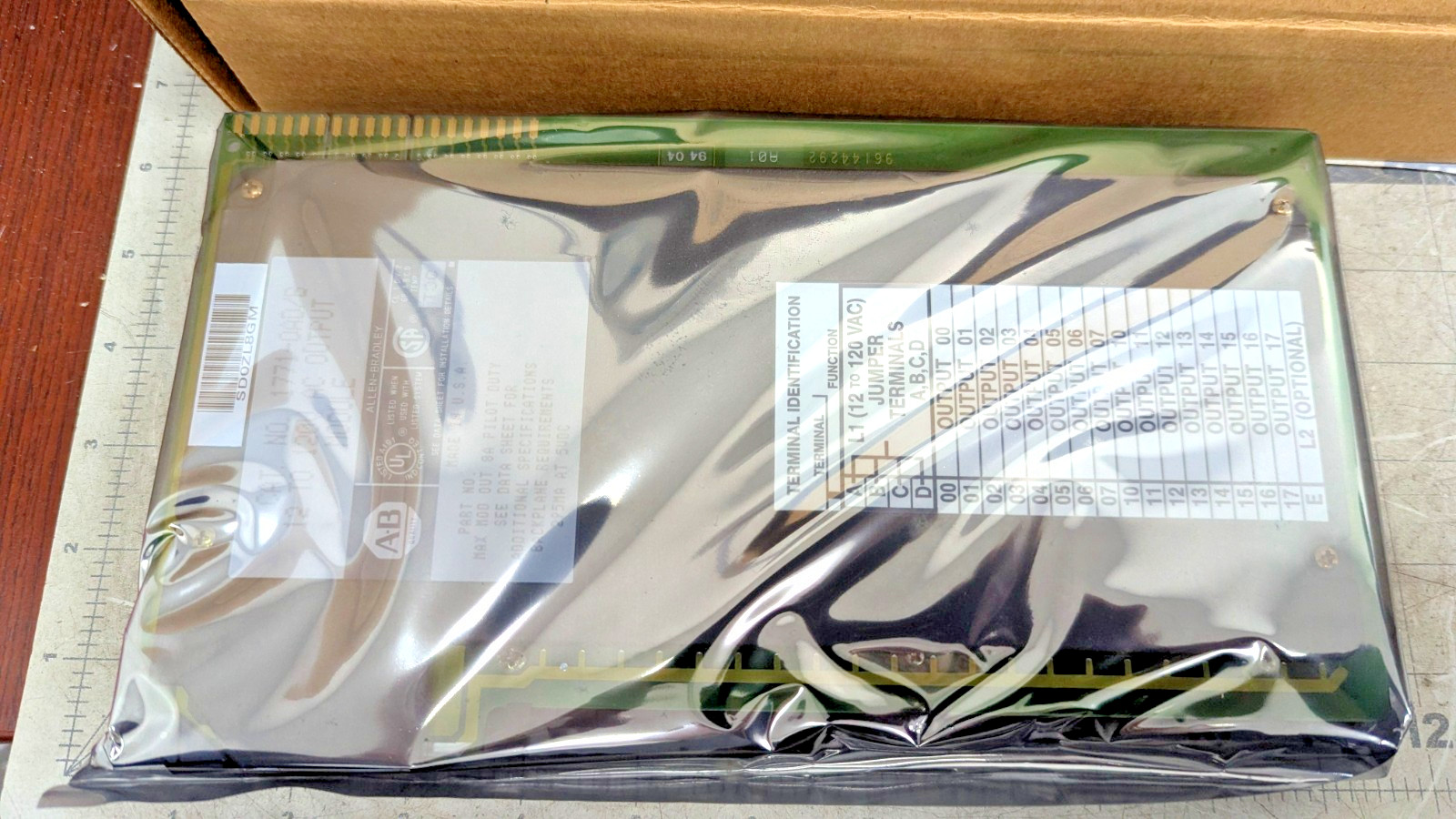 Allen Bradley 1771-OAD PLC 5 AC Output 1771-0AD 1771OAD NEW NOS [C6S1]