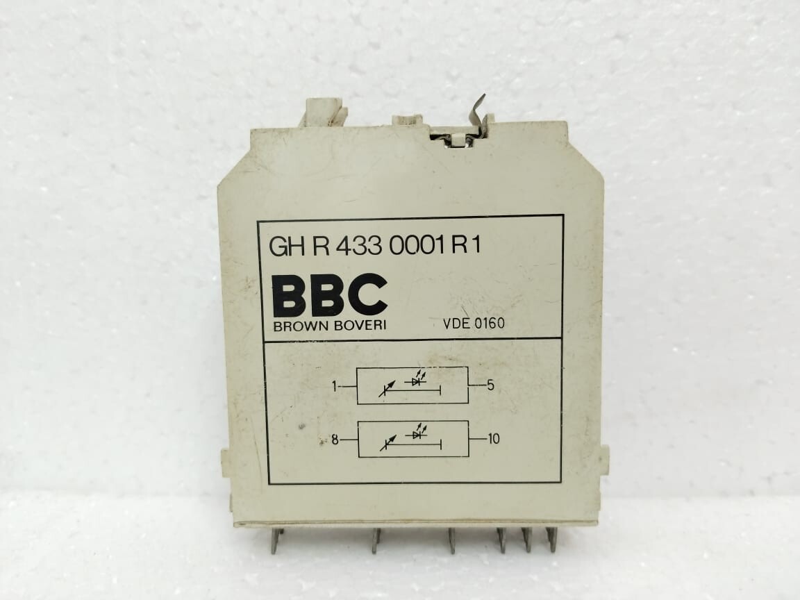 BBC Brown Bover RELAY MODULE GH R 433 0001 R1 (LOT OF 2PCS)