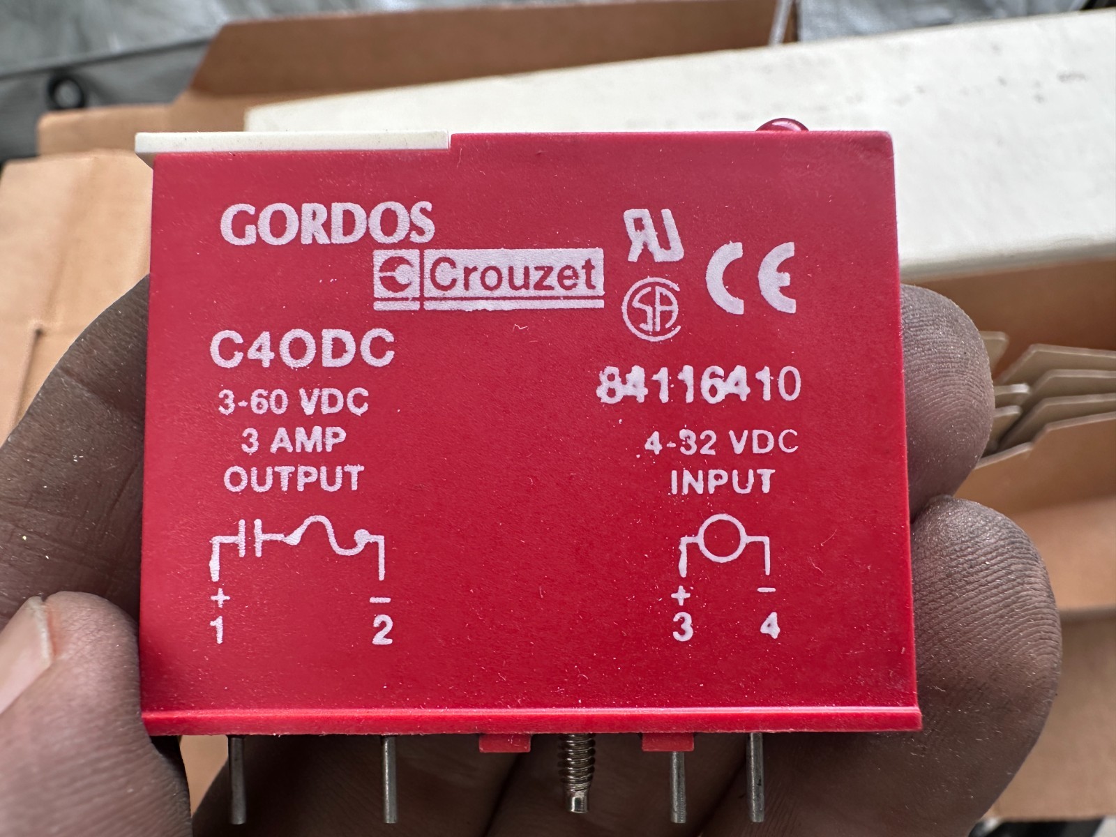 Crouzet Gordos C4ODC 84116410 I/O Module (Lot of 3)