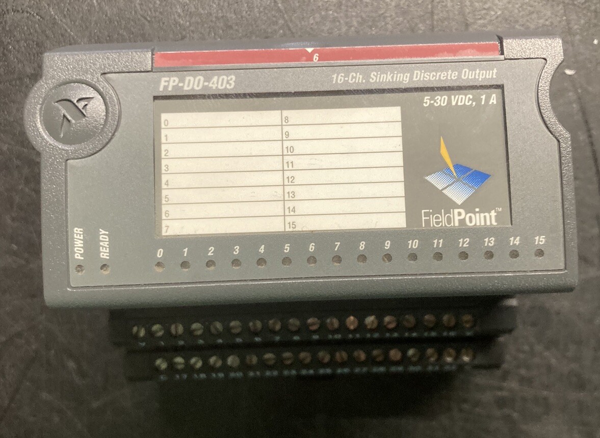 National Instruments FieldPoint FP-D0-403 16-Channel Discrete Output 184106C-01