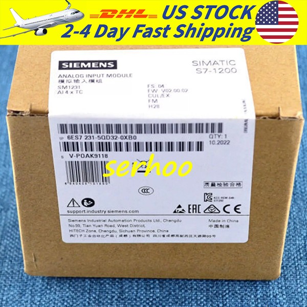 SIEMENS 6ES7231-5QD32-0XB0 6ES7 231-5QD32-0XB0 Analog Input Module
