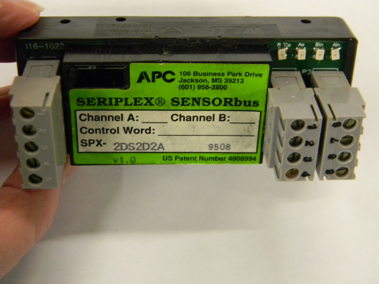 New Square D Seriplex I/O Control Bus Module SPX-2DSD2A K6