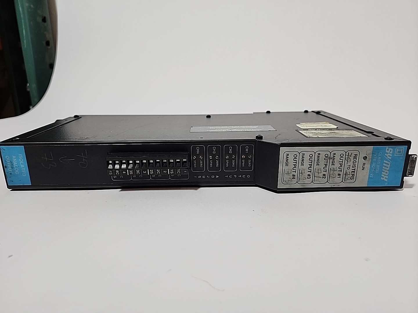 Square D Sy/Max Class 8030 Type ROM 122 Isolated Analog Output, USED, G4