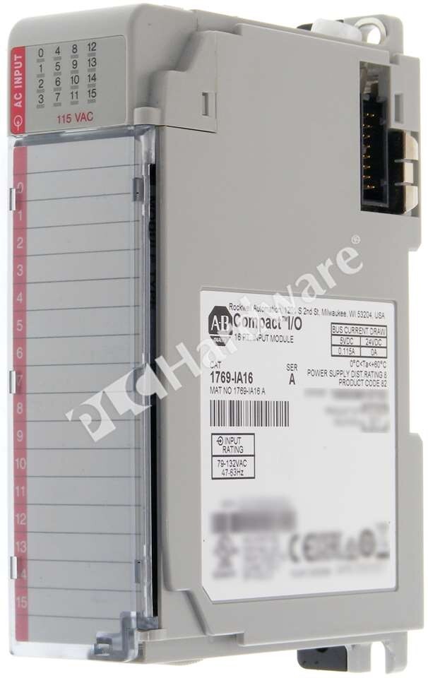 Allen Bradley 1769-IA16 Series A CompactLogix 16-Pt 120VAC Digital Input Module