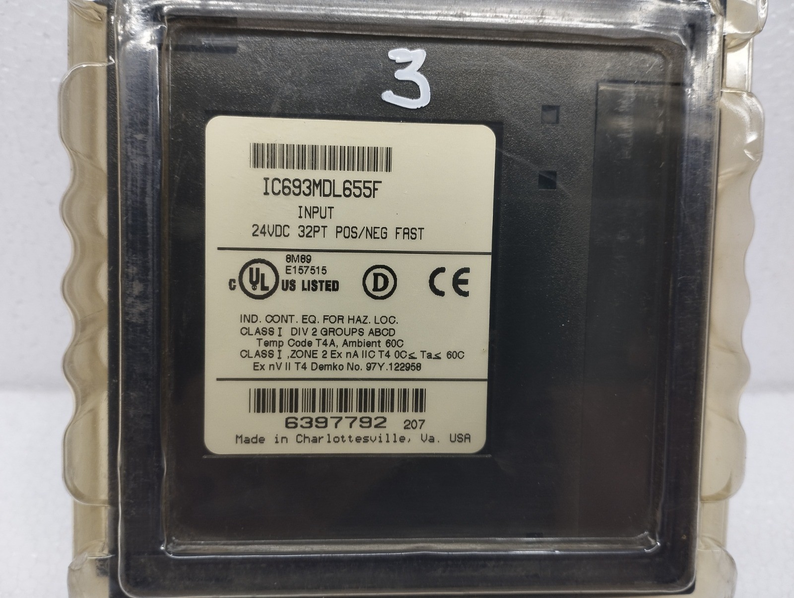 New 1Pcs GE Input Module Fanuc IC693MDL655F