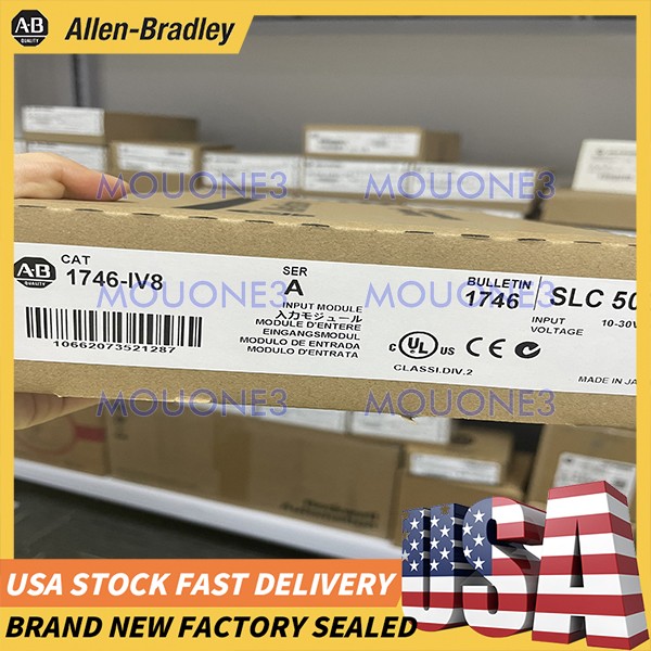 1PC New Sealed Allen-Bradley 1746-IV8 Series A SLC 500 8 Point Input Module