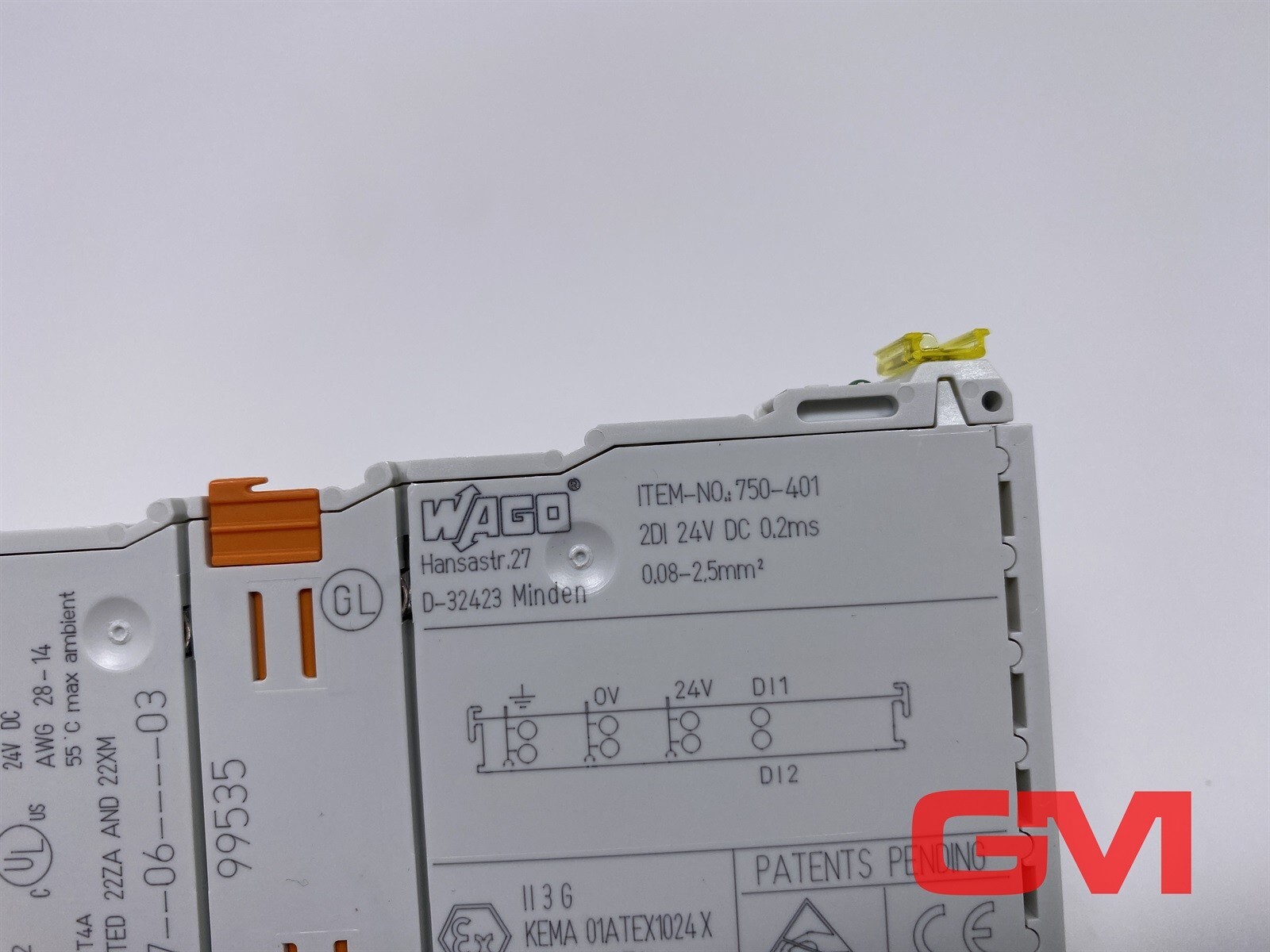 Wago 2-Channel Digital Input Module 750-401 Digital Input Module DC 24V 0.2 Ms