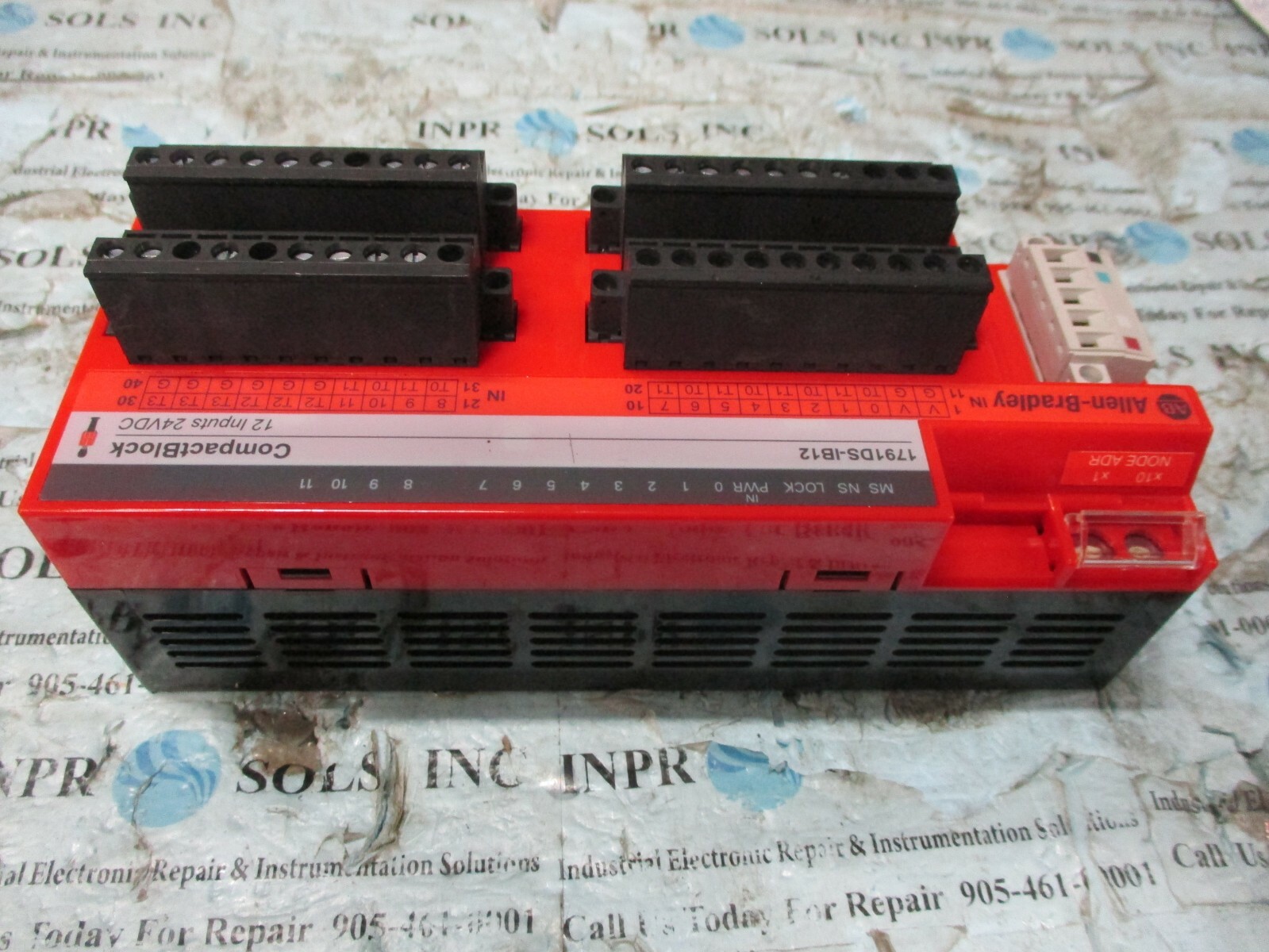 Allen Bradley 1791DS-IB12 CompactBlock I/O Module 12 Inputs Ser A 24VDC *Tested*