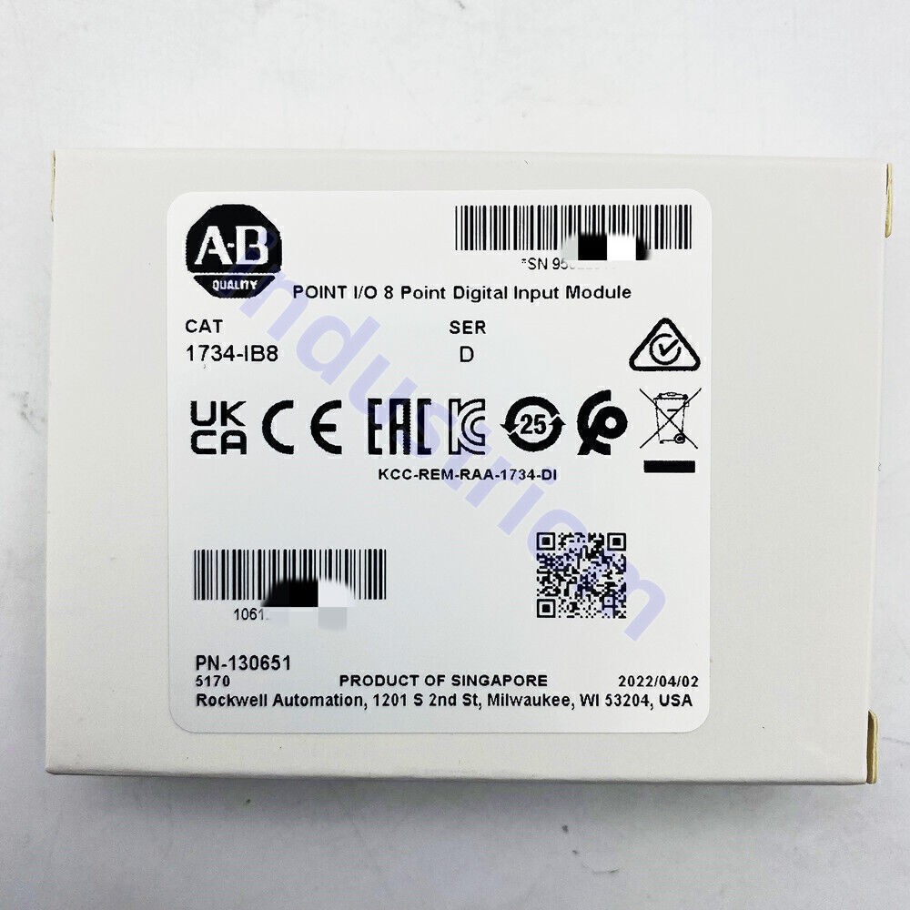Allen-Bradley 1734-IB8 AB 8Point Digital Input Module 1734IB8 NEW factory Sealed